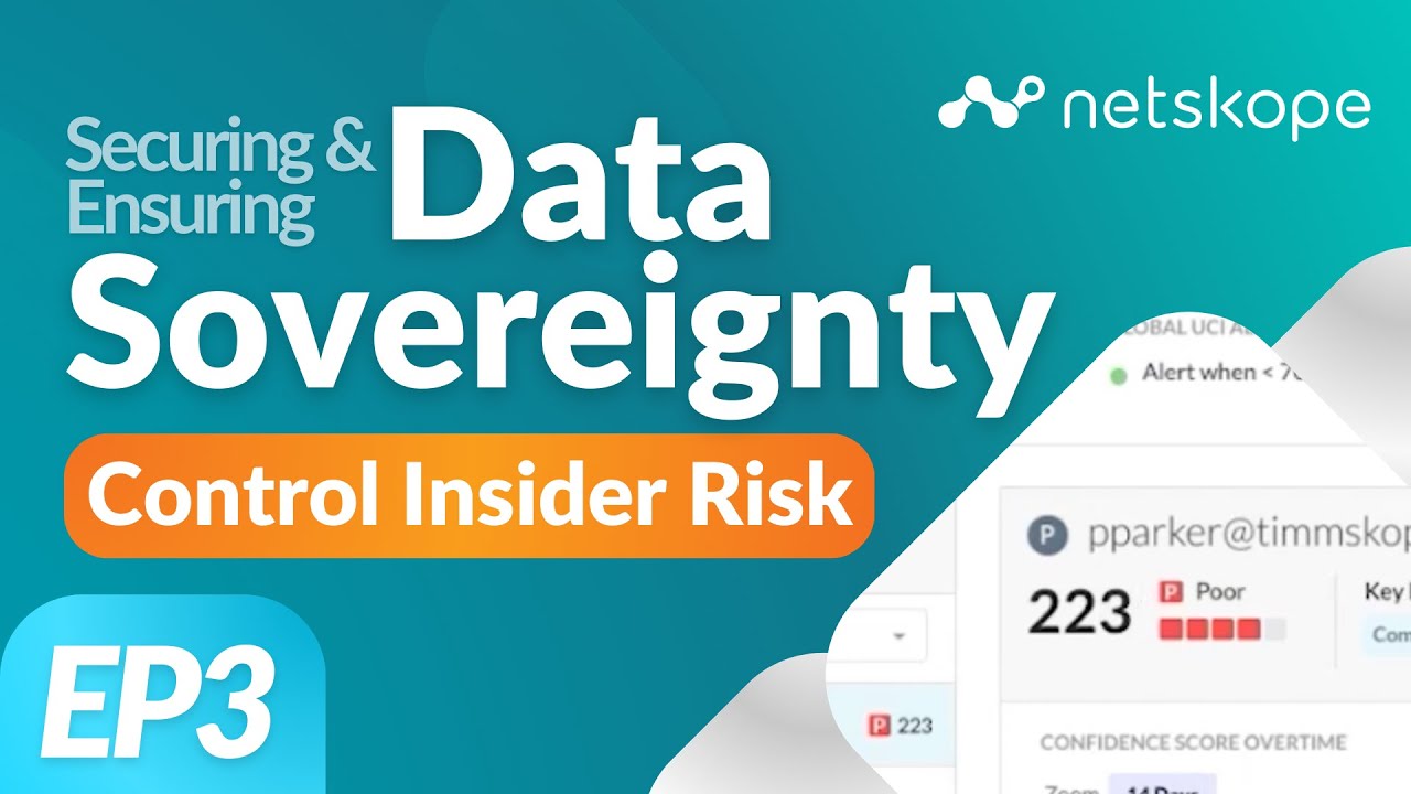 Controlling Insider Risk with Netskope&mdash;Securing Data Sovereignty (Ep. 3)