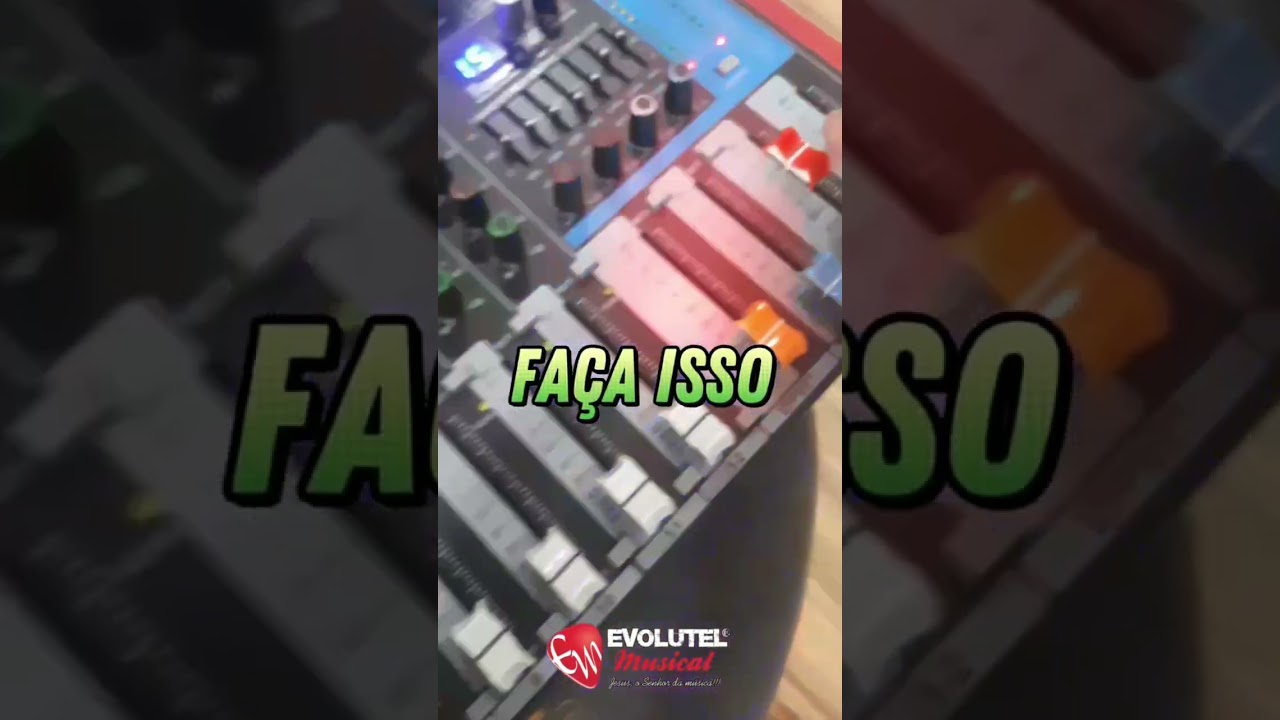 Como Regular Microfone, Instrumento Musical Na Mesa De Som? Som Rachando (Distor&ccedil;&atilde;o) E Microfonia