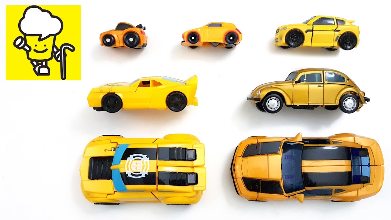 Bumblebee yellow car transformer トランスフォーマー 變形金剛 | stop motion