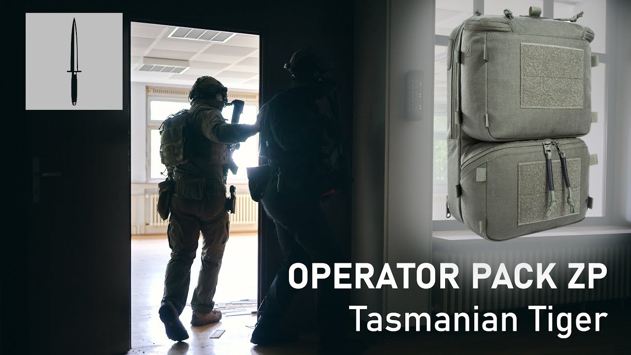Robustes Backpanel für harte Einsätze // Operator Pack ZP von Tasmanian Tiger