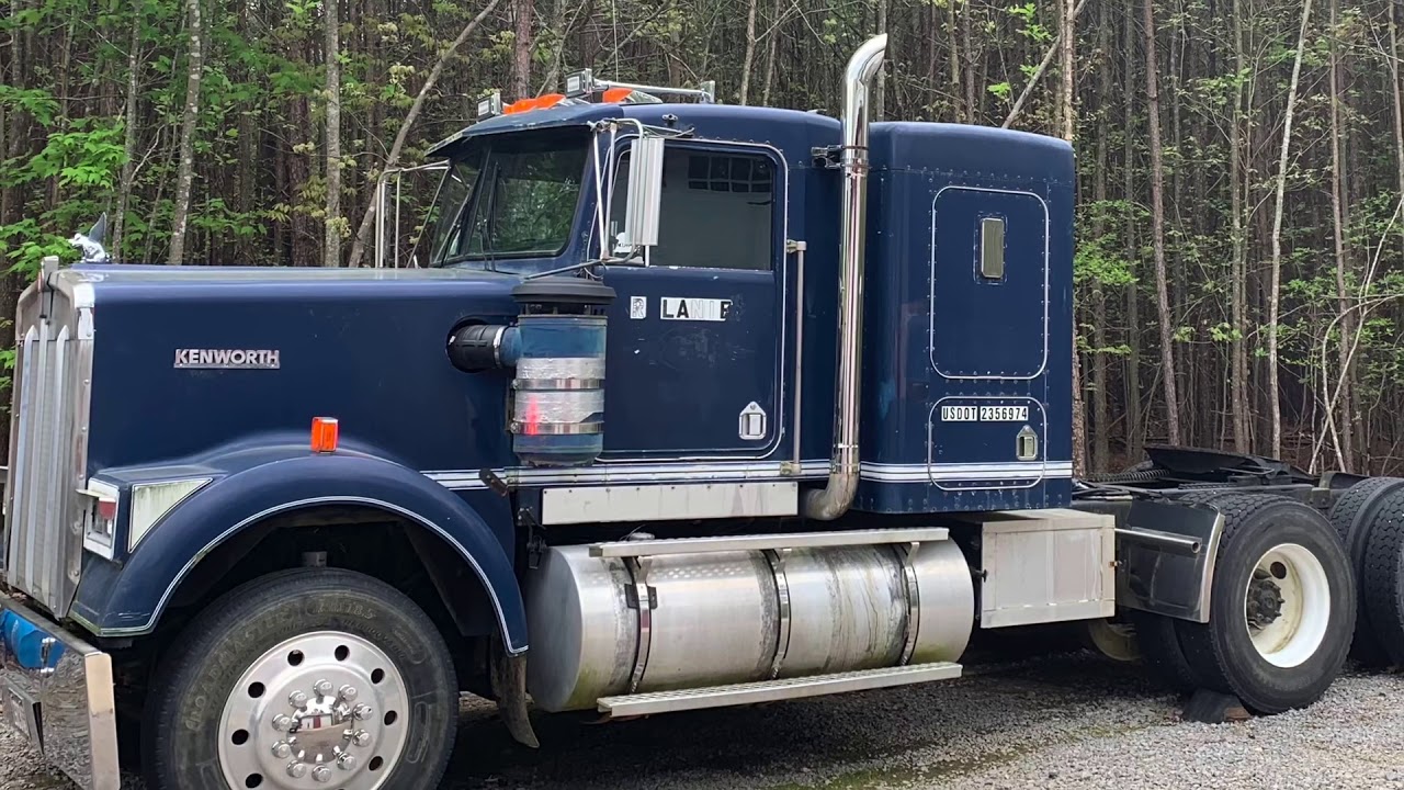 1986 Kenworth W900B Project