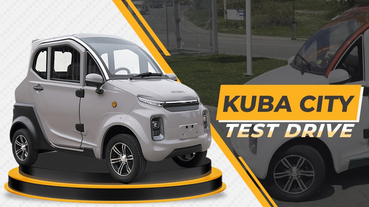 Masina electrica KUBA CITY + test drive