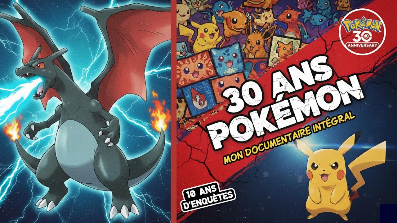 30 ANS DE POKÉMON : Le Grand Documentaire (L'Intégrale de 10 ans d'enquêtes)