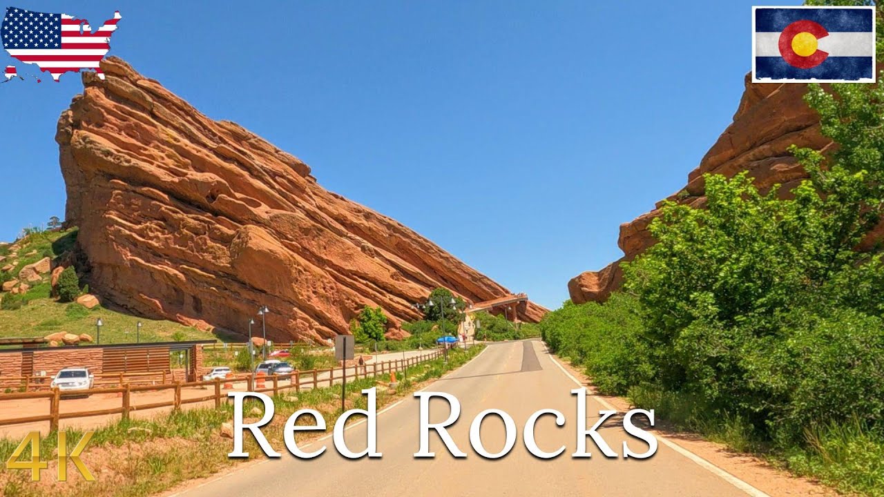 Driving Red Rocks Park & Amphitheatre 🇺🇸 | Scenic Colorado Drive (4K)