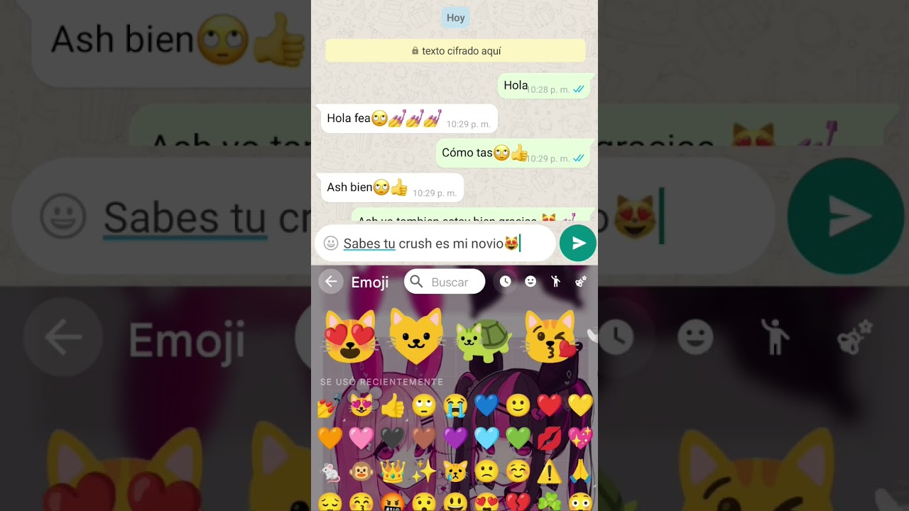 historia chat falso😻💅