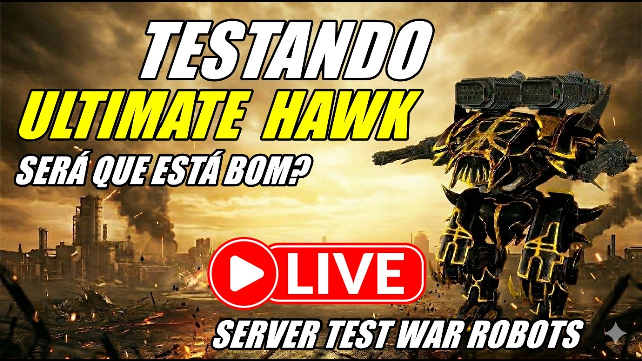 [LIVE] ULTIMATE HAWK NO SERVER TEST - SERÁ QUE ESTÁ BOM? #gameplay