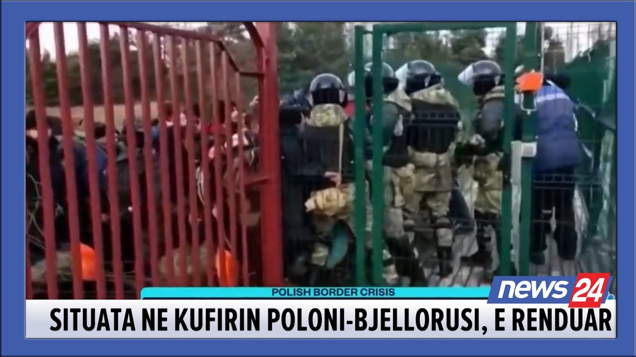 Situata ne kufirin Poloni-Bjellorusi, e renduar. Biden shprehu shqetesimin per situaten