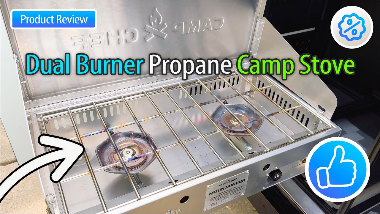 Camp Chef Mountaineer Review &ndash; The Ultimate Portable Two-Burner Stove for Outdoor Cooking 🔥