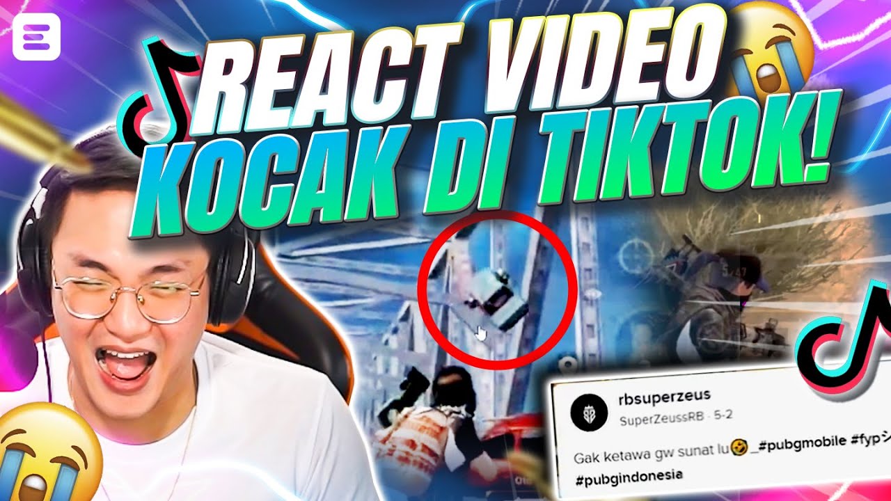 REACT VIDEO KOCAK DI TIKTOK!  - ENTREACT EPS. 4