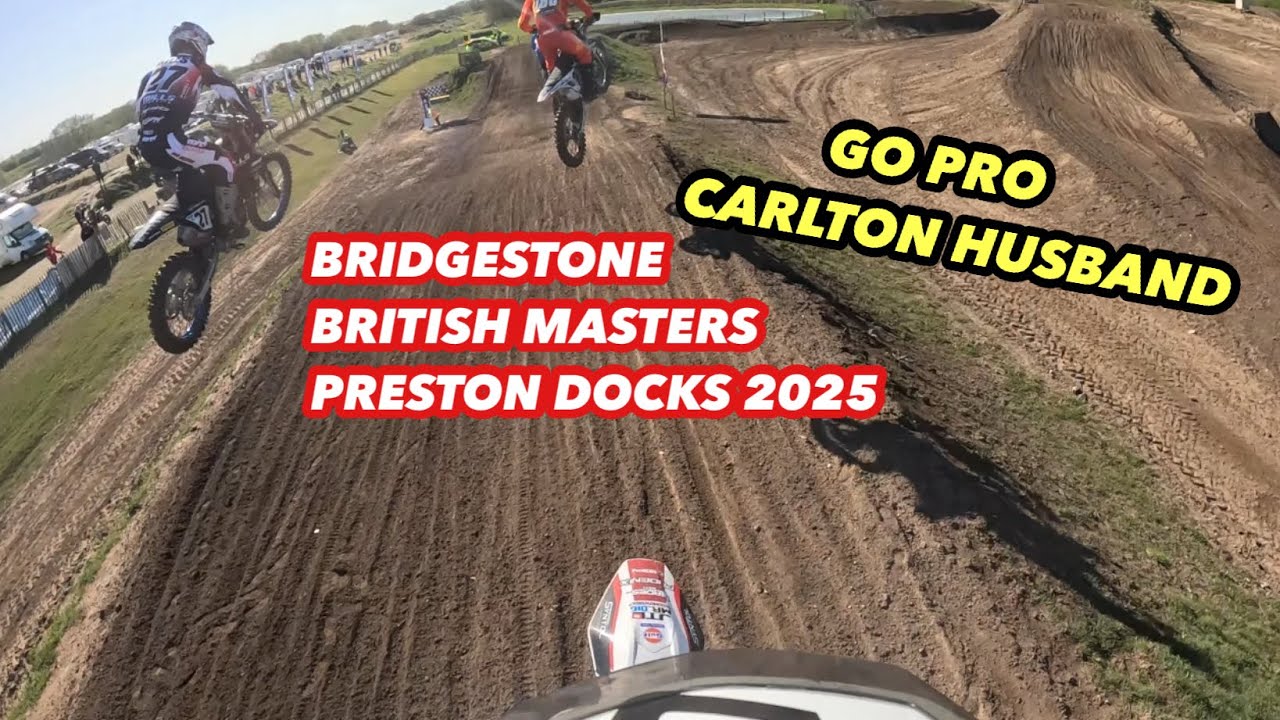 Unleash the Thrills  Bridgestone British Masters 2025: Preston Docks Pro Race with Carlton Husband!