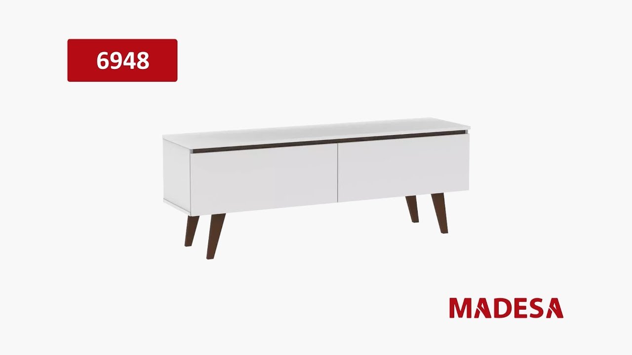 Como montar o Rack 6948 - Madesa Móveis