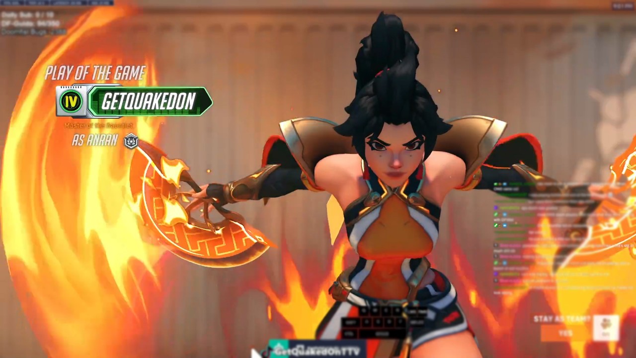 GetQuakedOn’s Anran Shows the TRUE Power of the New Hero! POTG! [ Overwatch 2 ]