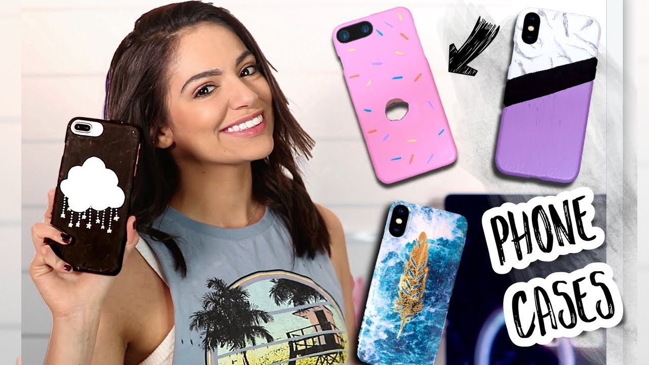 DIY PHONE CASES  Easy & Cute! | Bethany Mota
