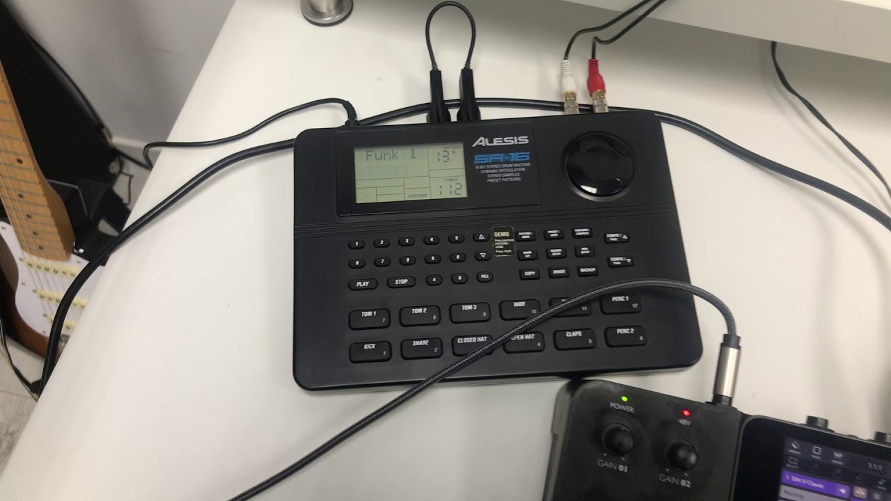 Conectar caja de ritmos Alesis SR 16 con Cubasis por medio de Midi Bluetooth