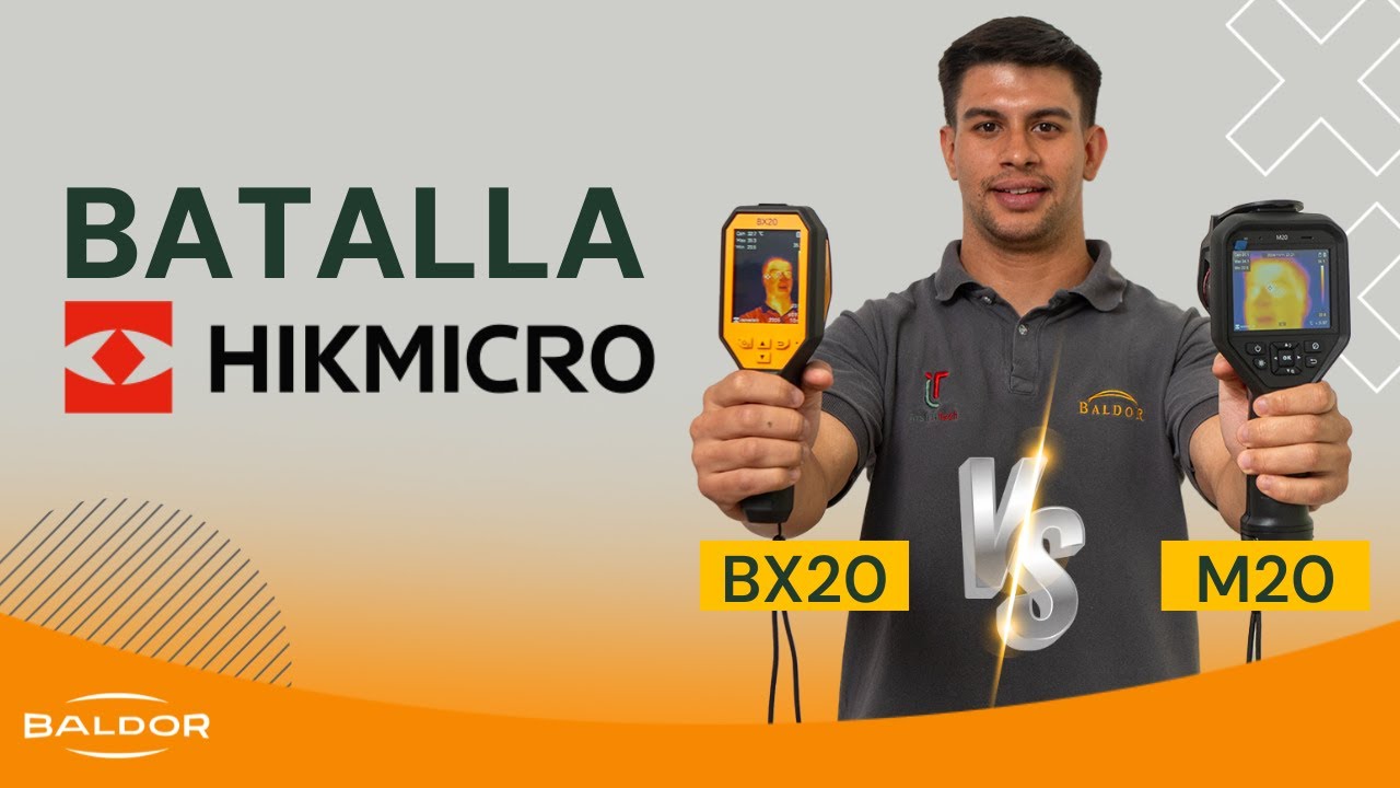 Episodio 2 - ¿Cuál cámara termográfica elegir? Hikmicro BX20 vs M20