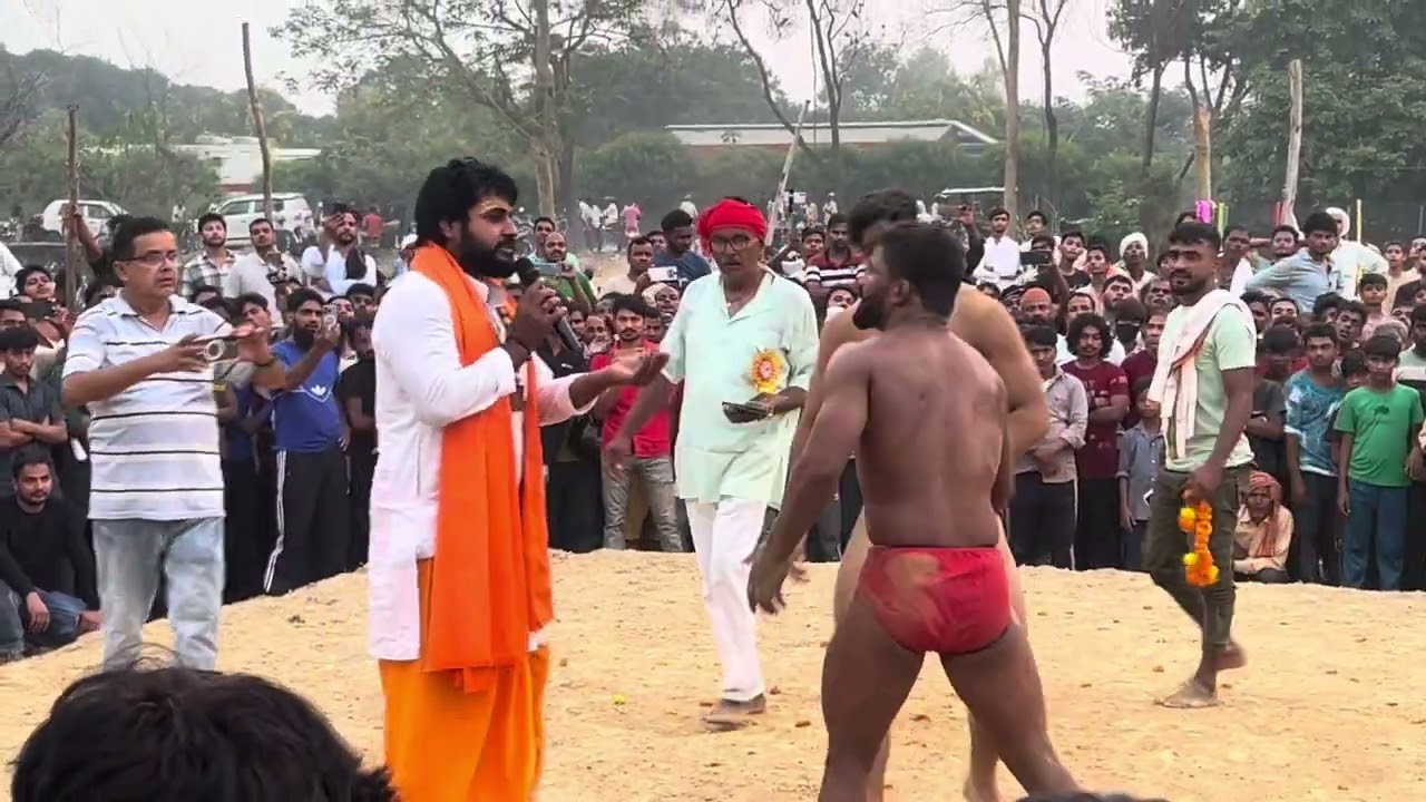 MAHANT MANIRAM DAS G KA CHELA AYODHYA 51000 wali KUSHTI #latest #dangal #kushti #wrestler #pehelwan