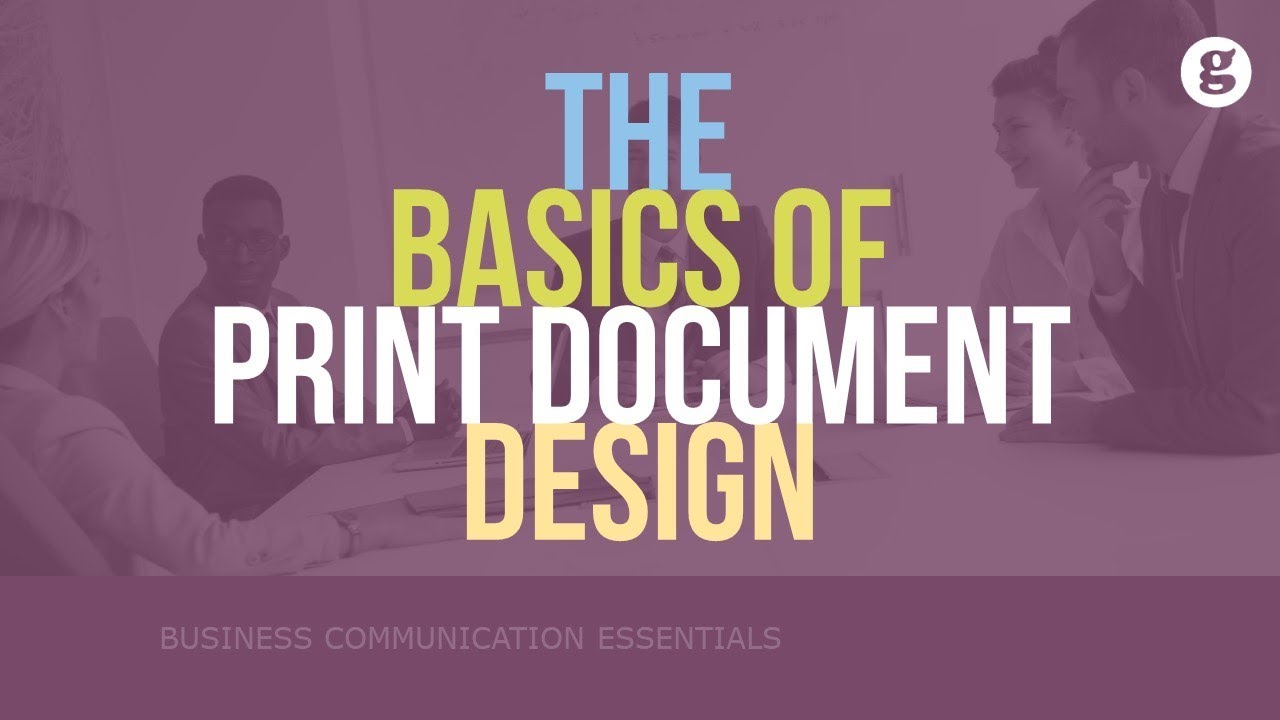 The Basics of Print Document Design