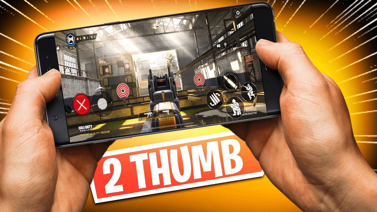 BEST 2 Thumb Hud Layout Settings & Sensitivity for Movement + Aim - Cod Mobile