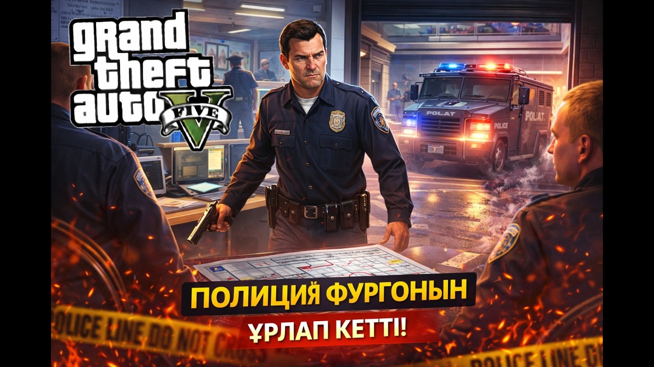 Майкл полиция машанисын ұрлады! Миссия -88! (GTA V) (ГТА 5)