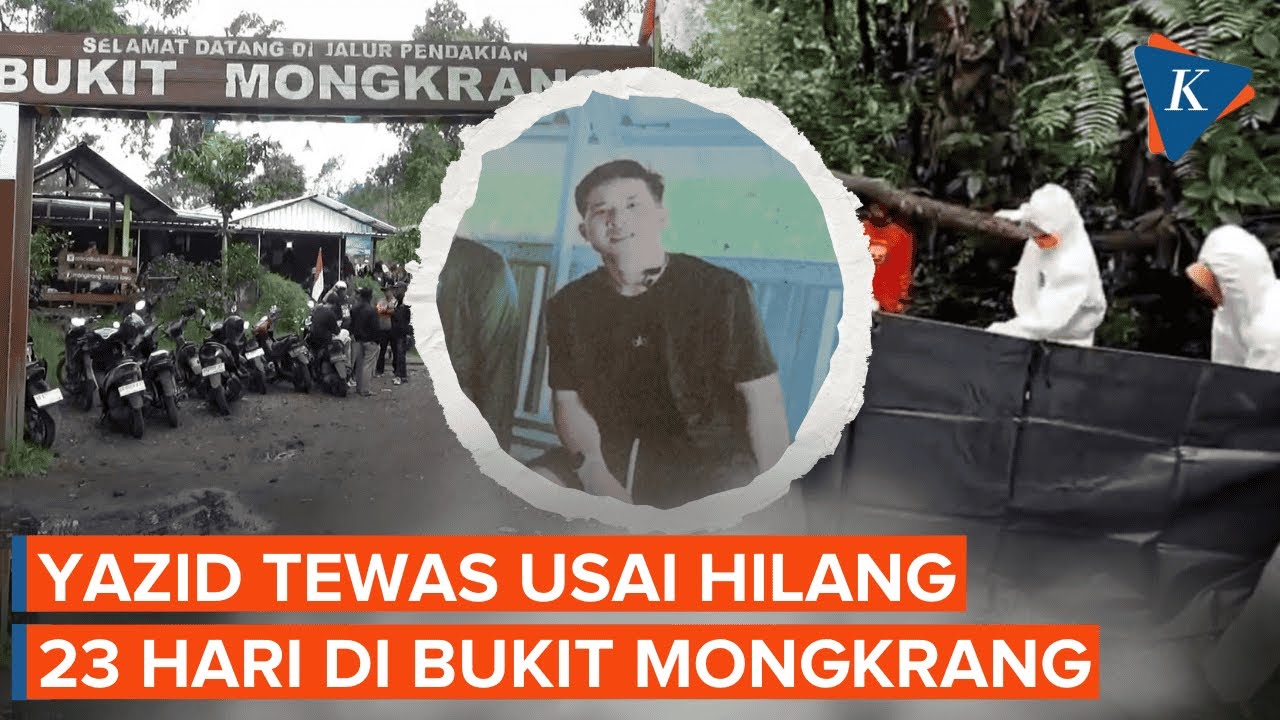 Momen Jasad Yazid Dievakuasi Usai Hilang 23 Hari di Bukit Mongkrang