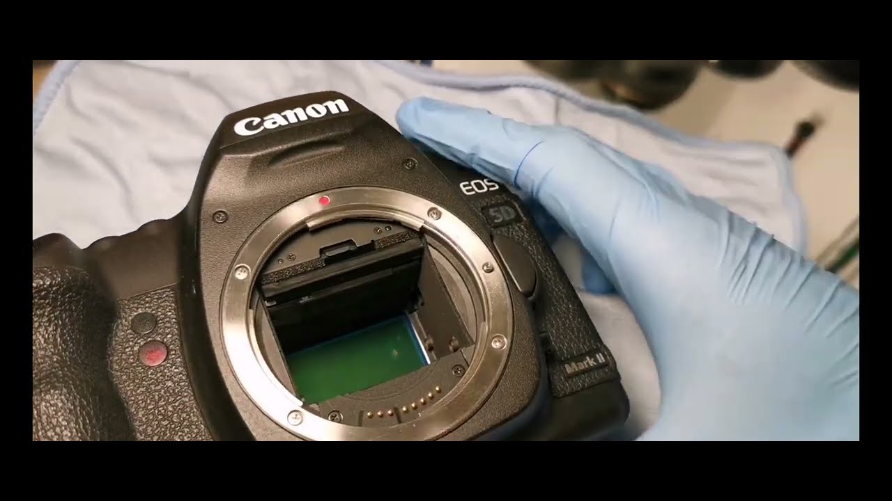 Как и чем я чищу матрицу. Средства, методика, способ. На примере 5D Mark II