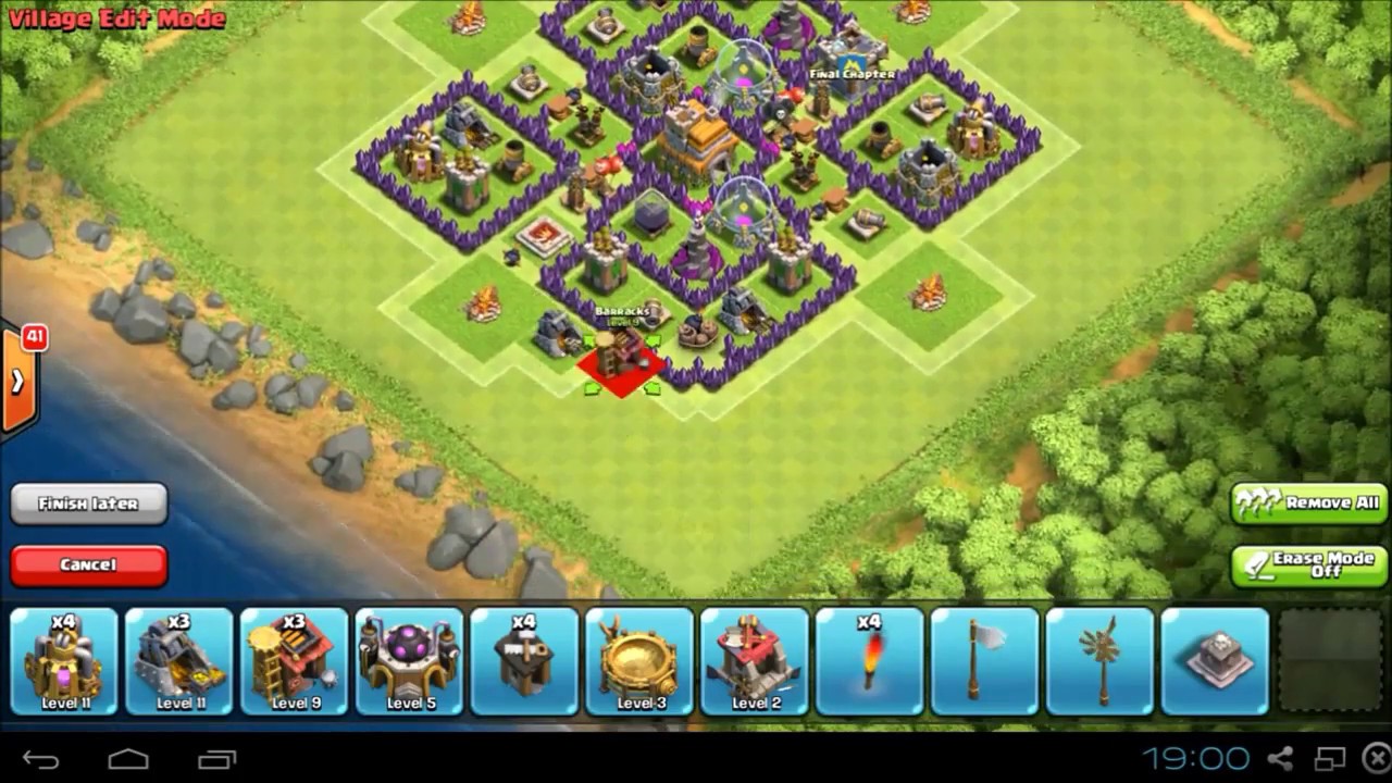 clash of clans strategy | TH7 Hybrid Base Anti Dragon anti mini dragons strong and reliable