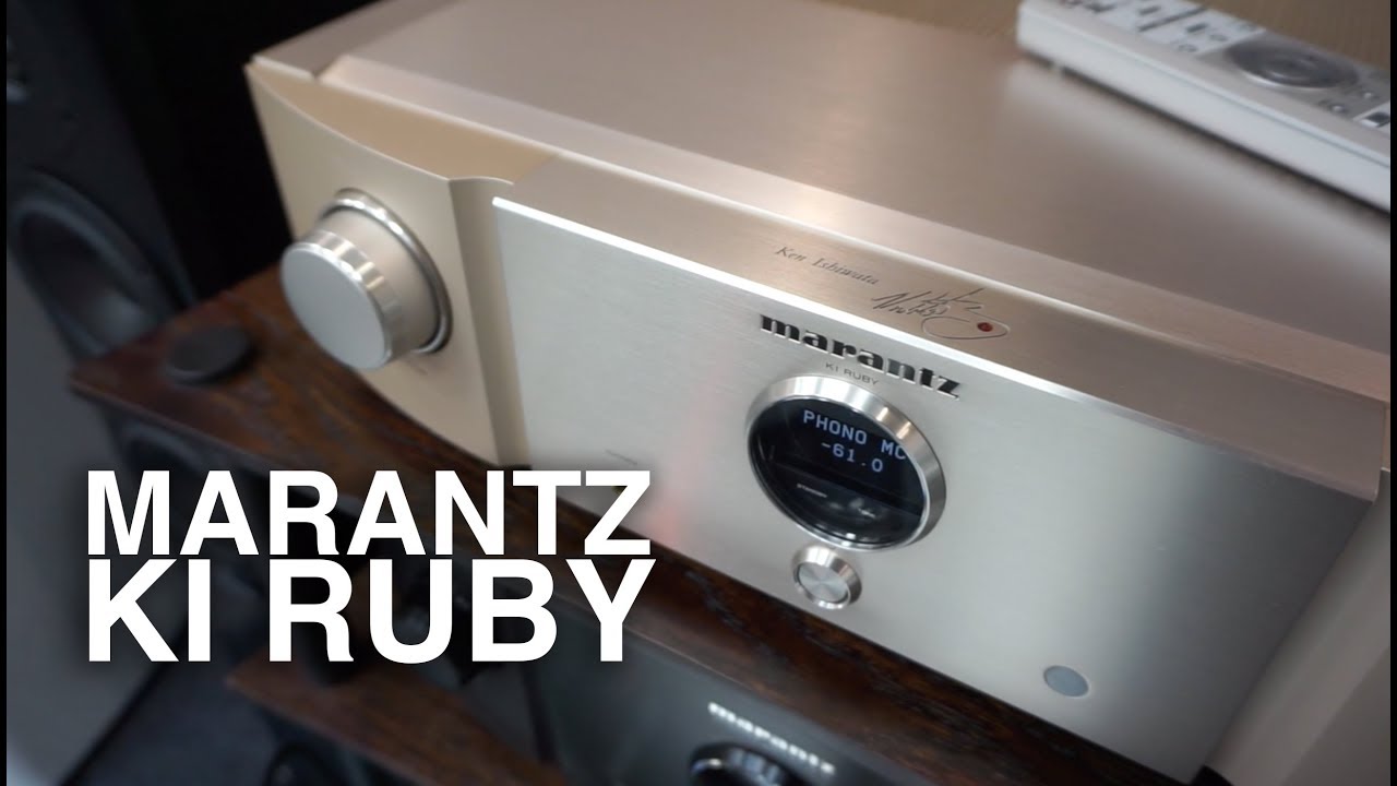 Полный обзор усилителя и проигрывателя Marantz KI RUBY