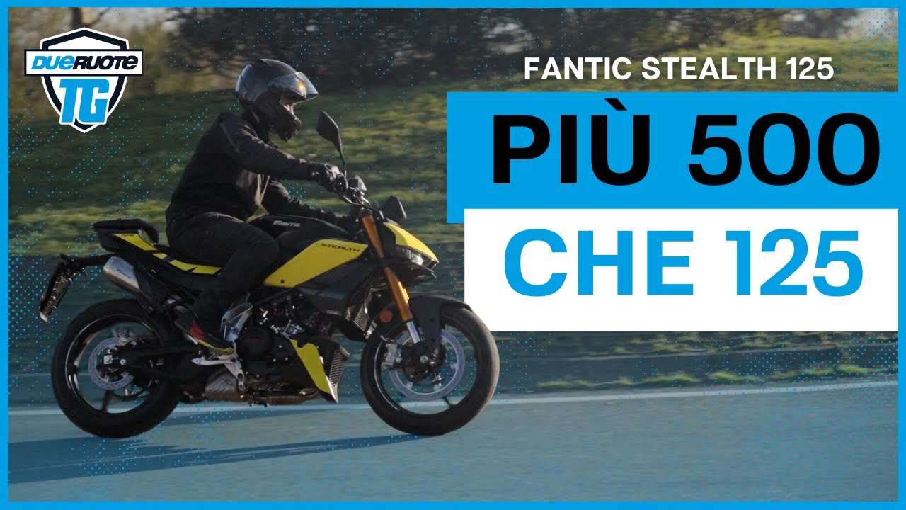 DueruoteTG #235 - Fantic Stealth 125, casco NOS NS-14, Piaggio Beverly 310