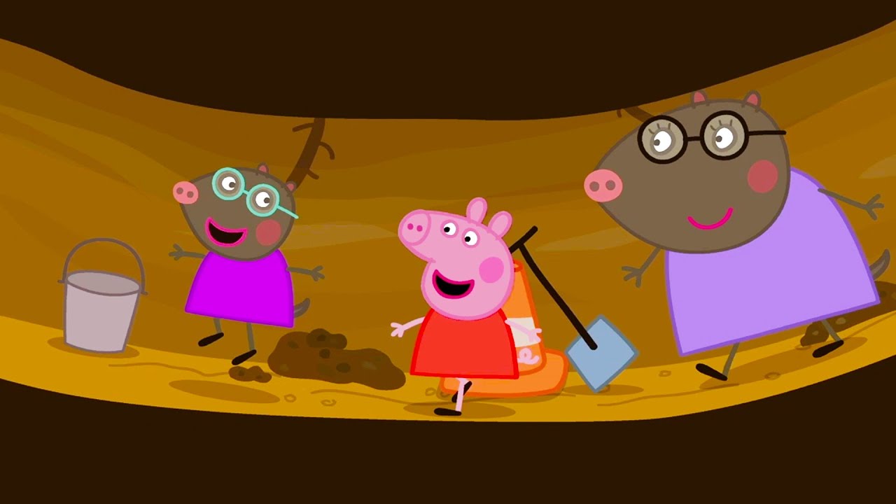 Le monde souterrain de Molly Taupe 🕳️✨ La nouvelle amie de Peppa 🐽 2 heures | Peppa Pig Français