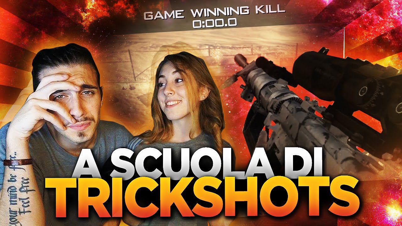 A SCUOLA DI TRICKSHOTS! #3 ft. LA MIA RAGAZZA!  [SPECIALE 190.000 ♥]