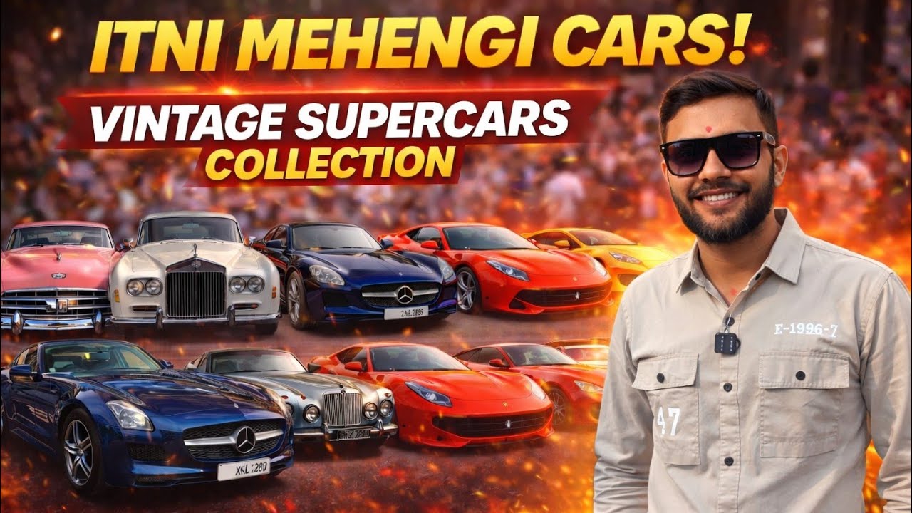 Vintage Supercars Collection | 200 + Luxury Cars 