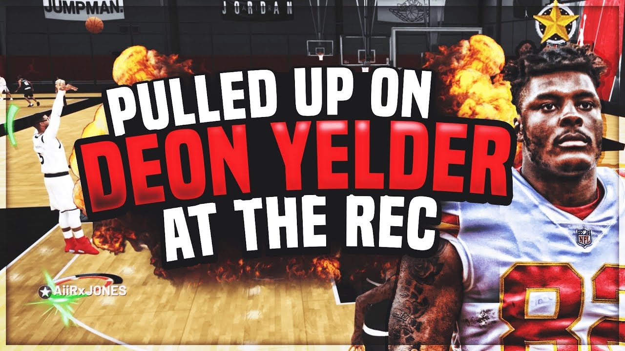 I Ran Into NFL TightEnd Deon Yelder At The Rec and this Happened - NBA2K19