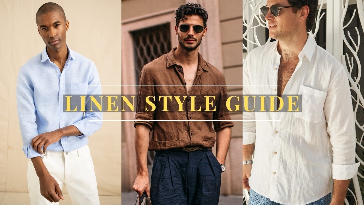 How to Style Linen Shirts in Summer | Mens Fashion Guide for Hot Weather