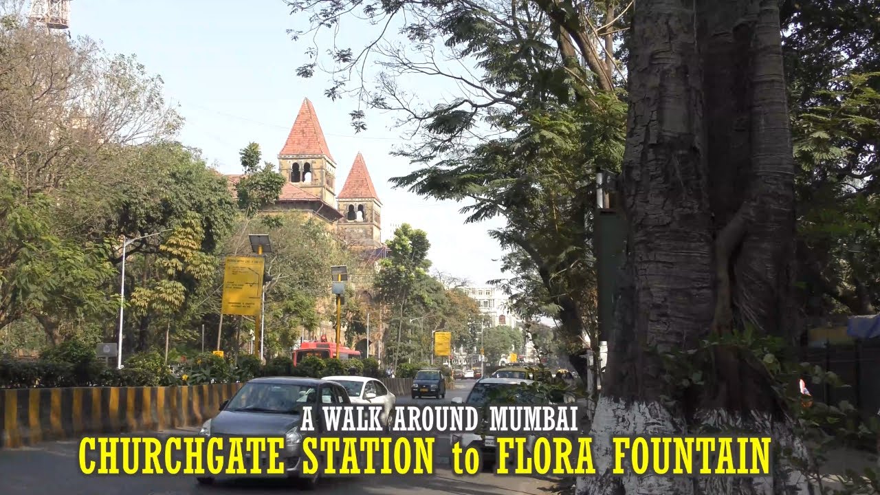 CHURCHGATE to FLORA FOUNTAIN - A WALK AROUND MUMBAI || #SRproductionMumbra #ZainMoulvi