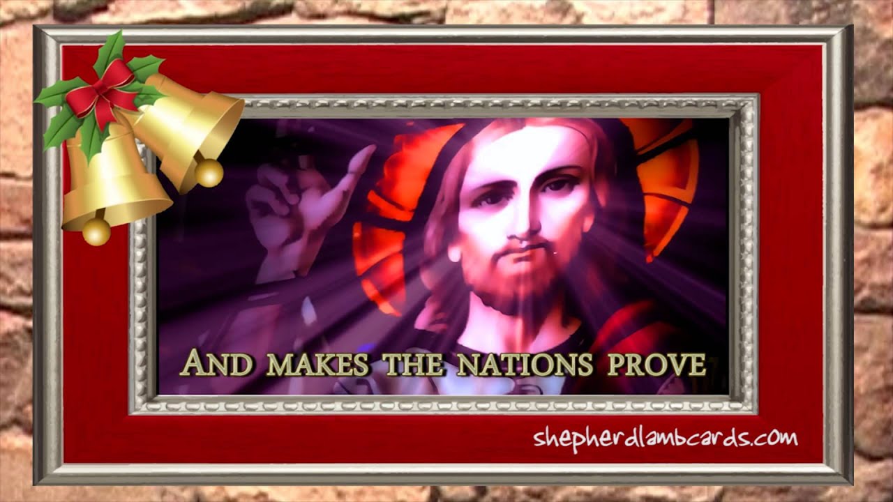 Joy to the World  A Free Animated Christmas Musical Card