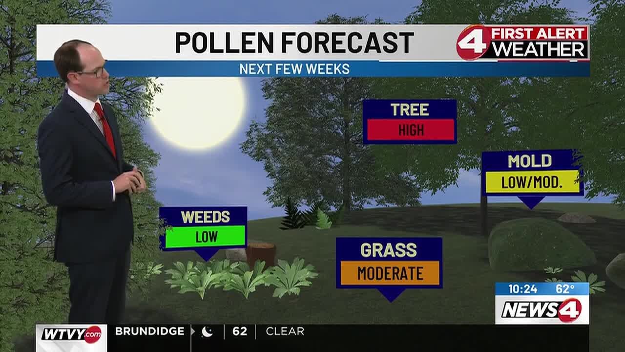 News4 First Alert Weather Extra: Pollen ready to pop