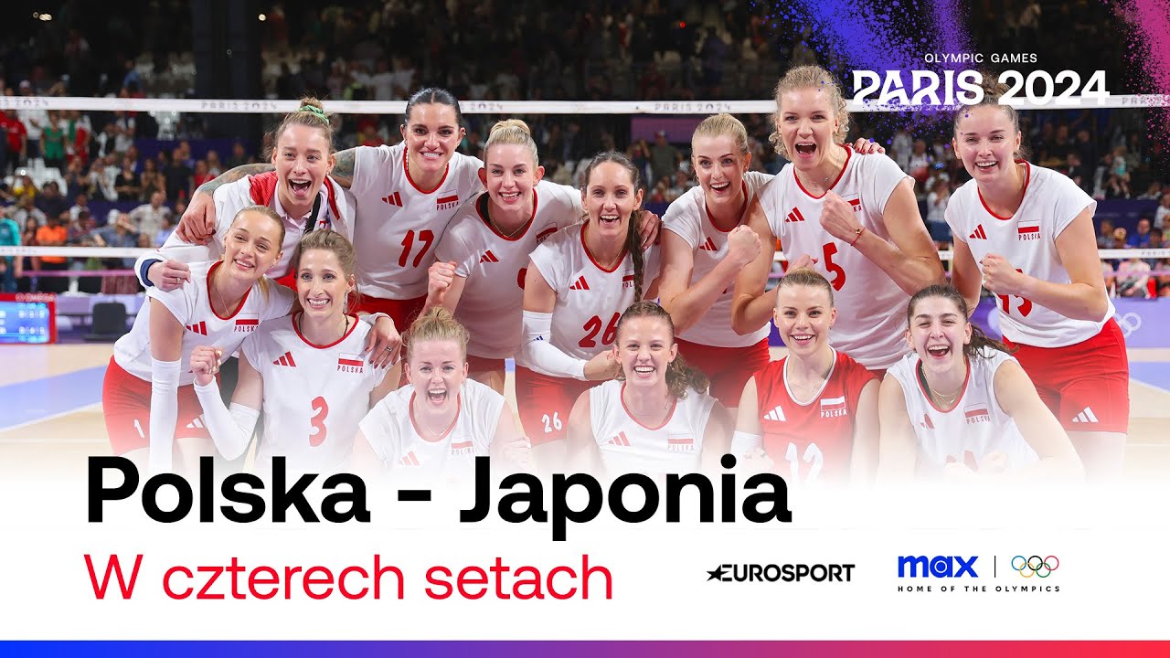 Skrót meczu Polska - Japonia | Faza grupowa | Siatkówka | 