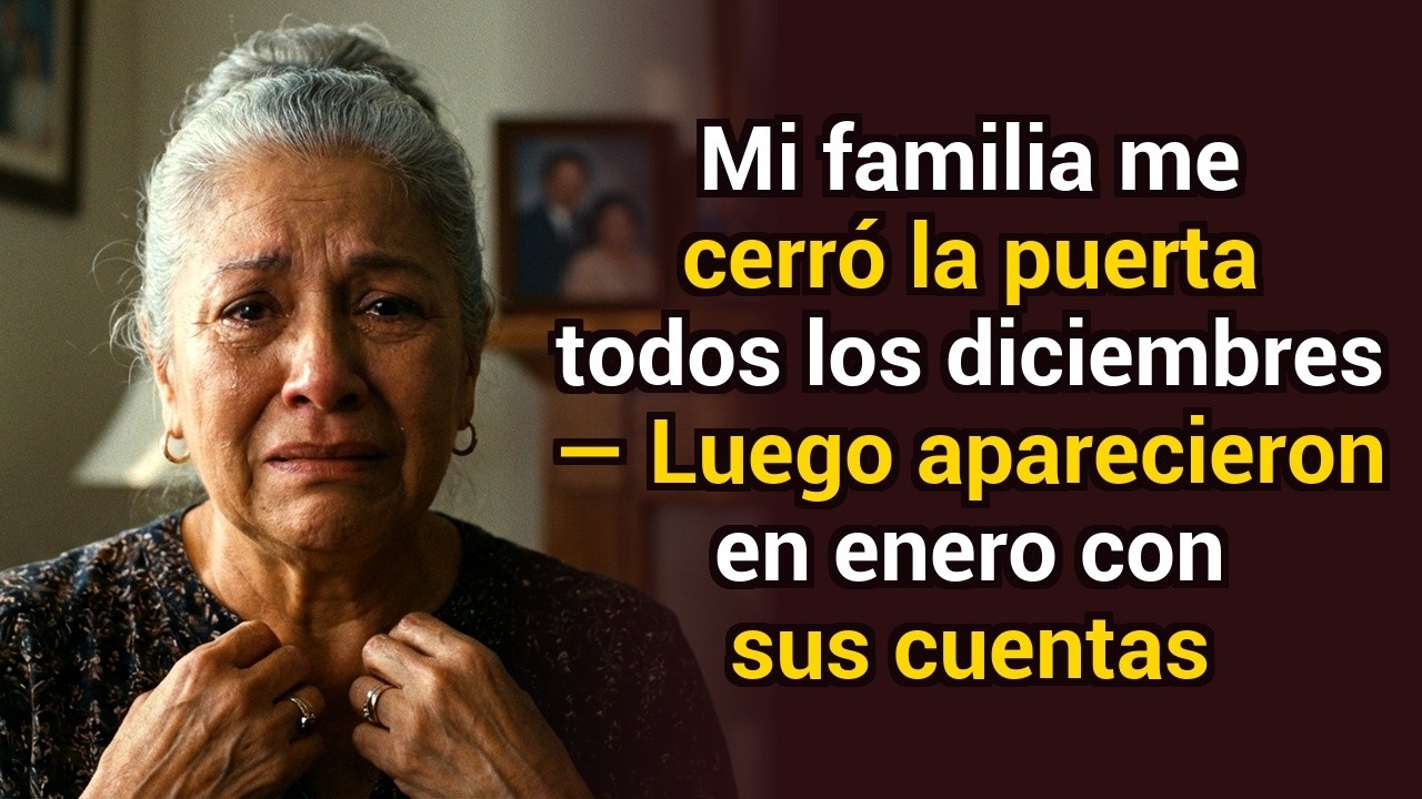 Mi familia me cerró la puerta todos los diciembres — Luego aparecieron en enero con sus cuentas