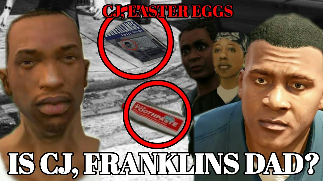 GTA V Theory - Is CJ Franklin's Dad? Includes Easter Eggs And Secrets