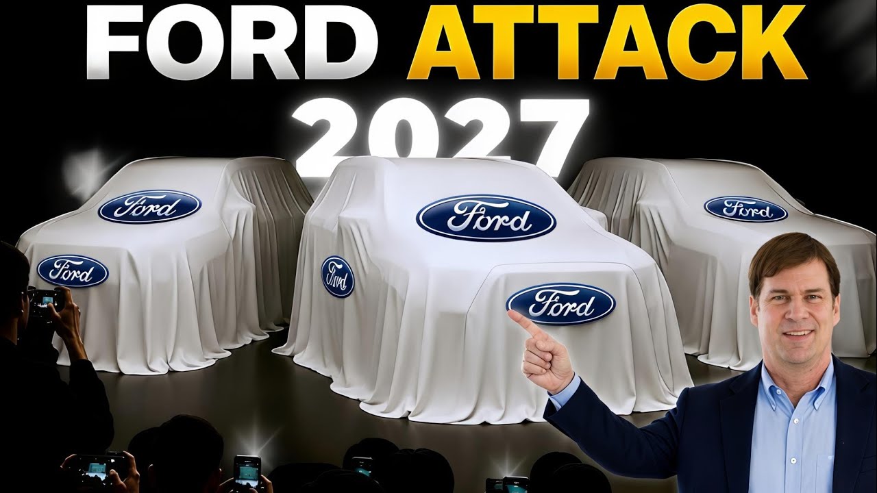 FORD LAUNCHES its 5 New 2027 Cars that will DOMINATE the Entire Market