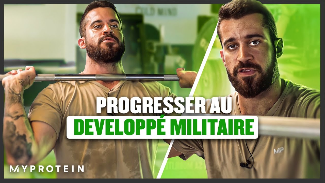 DÉVELOPPÉ MILITAIRE BARRE : 5 ÉTAPES pour des épaules ENORMES