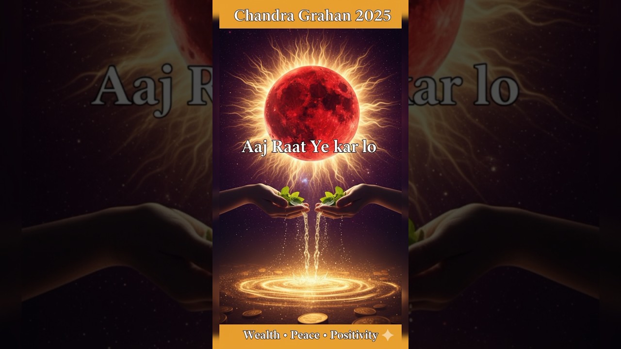 Chandra Grahan Remedies 2025 🌙 Secret Upay for Wealth, Peace & Positivity #ChandraGrahanUpay