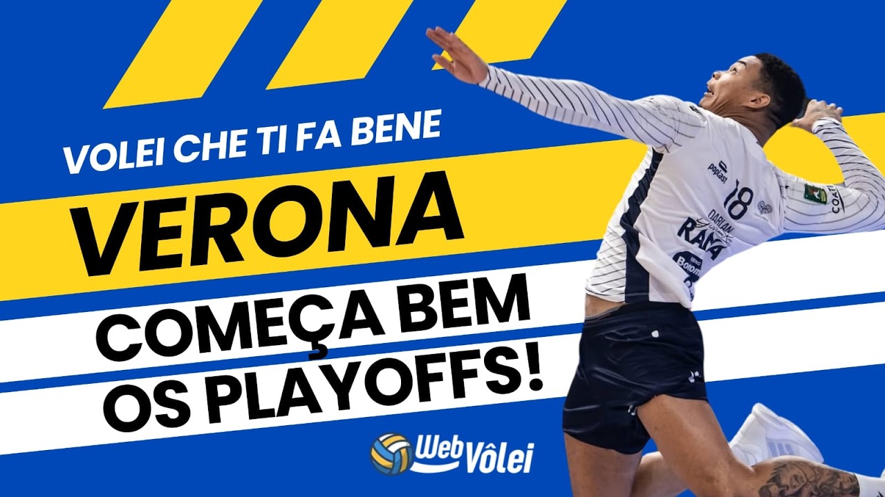 VÔLEI CHE TI FA BENE: Darlan, Arthur Bento e Davi Tenório abrem playoffs do Italiano com vitória