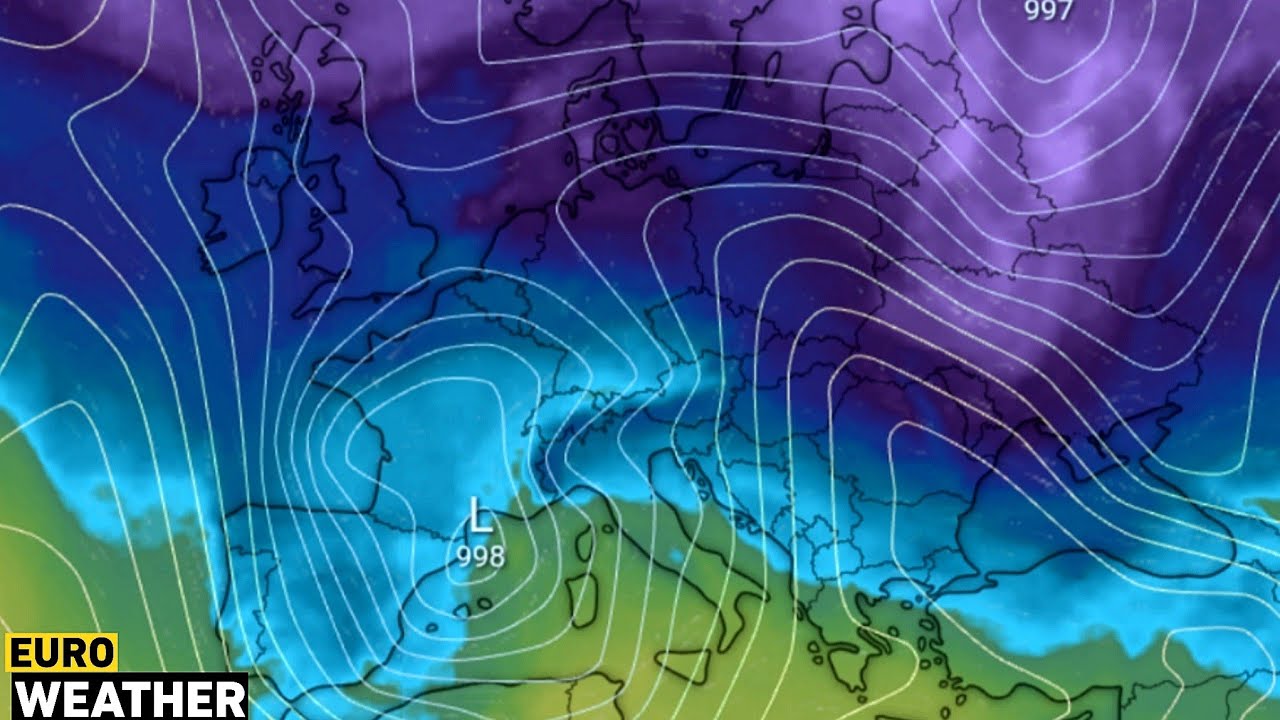 European Weather | GFS Model in 850 hPa February 21, 2026 - Temperature in Europe