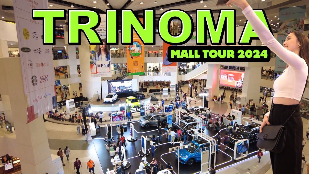 [4K] AYALA MALLS TRINOMA - SEPTEMBER 2024 MALL TOUR I QUEZON CITY PHILIPPINES