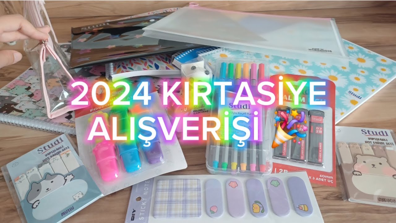 FİYATLARI İLE 2024 KIRTASİYE ALIŞVERİŞİ🎈