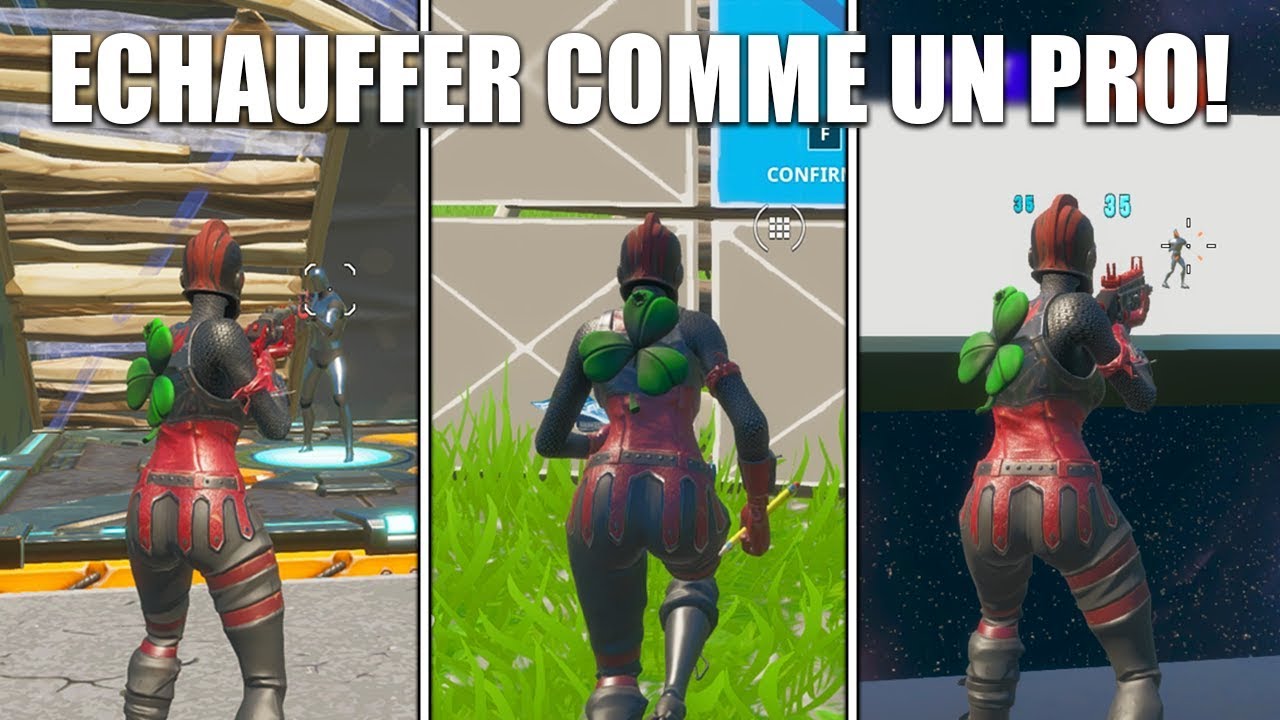 COMMENT S'ECHAUFFER COMME UN PRO AIM/EDIT sur FORTNITE !