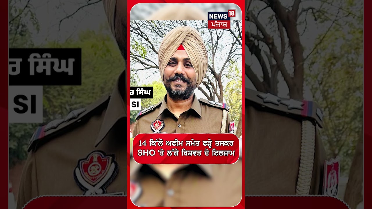 14 ਕਿੱਲੋ ਅਫੀਮ ਸਮੇਤ ਫੜ੍ਹੇ ਤਸਕਰSHO 'ਤੇ ਲੱਗੇ ਰਿਸ਼ਵਤ ਦੇ ਇਲਜ਼ਾਮ #shorts |N18S