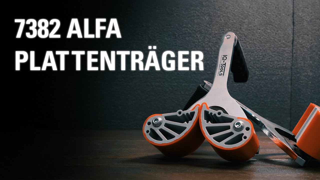 Universaler Plattenträger für einfachen Transport von Platten - Alfa Direkt