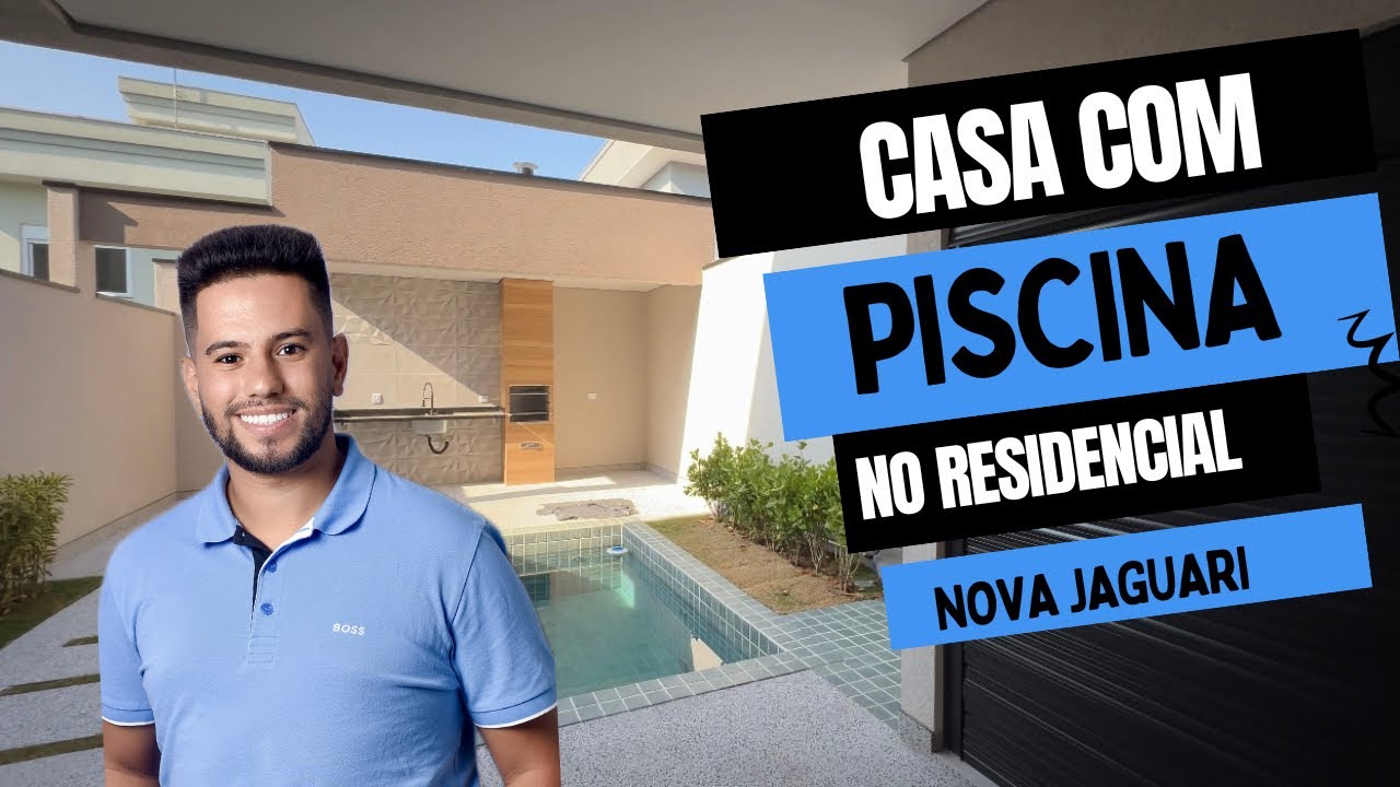 CASA RECÉM FINALIZADA NO RESIDENCIAL NOVA JAGUARI EM SANTANA DE PARNAÍBA